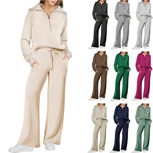 Cozy Chic Fleece Lounge Set – Ultimate Comfort for Home & Beyond!