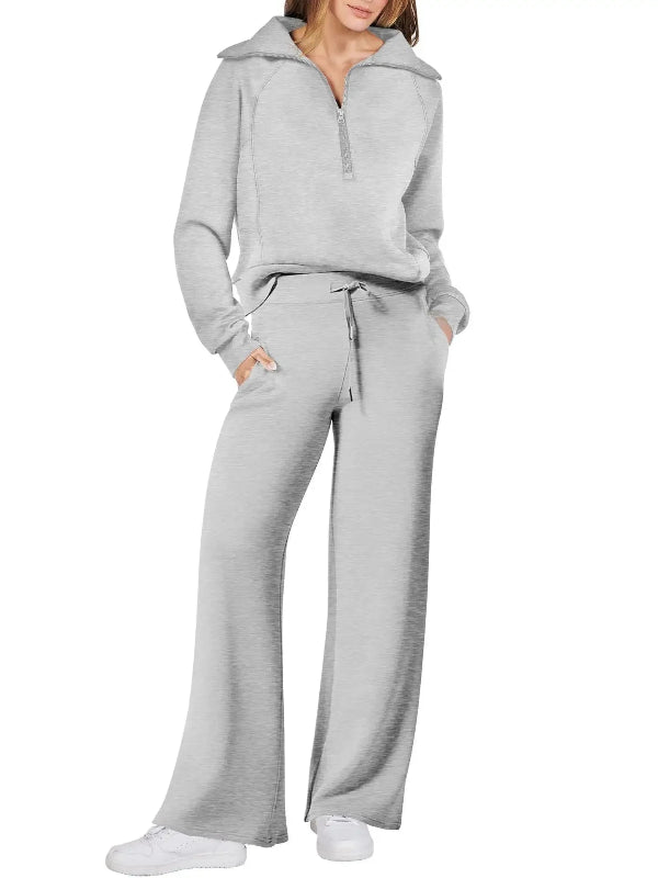 Cozy Chic Fleece Lounge Set – Ultimate Comfort for Home & Beyond!