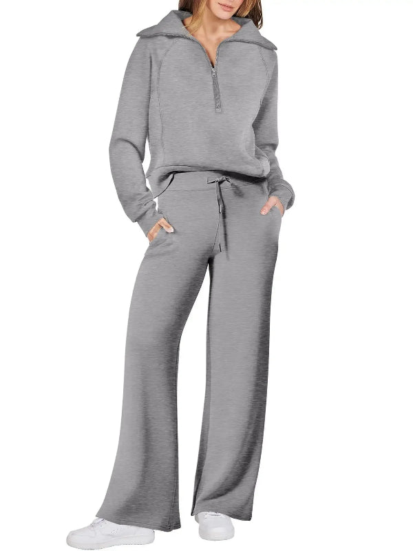 Cozy Chic Fleece Lounge Set – Ultimate Comfort for Home & Beyond!